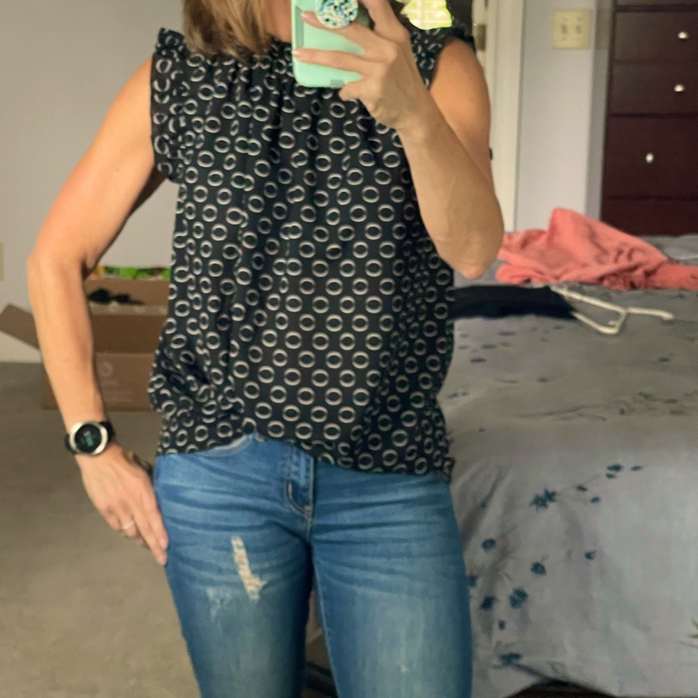 Cute flowy top